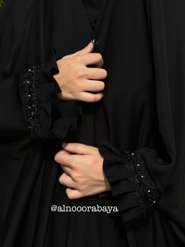 Glitter Lace Iranian Styled Abaya