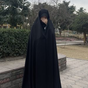 Simple Irani Gol chadar-gol chadar with no sleeves